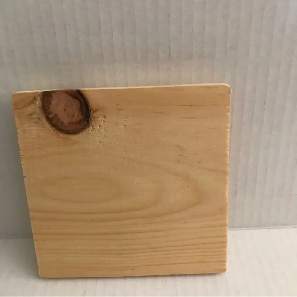NWT‎ Craft Wood  4 Piece Plaques - Picture 6 of 10